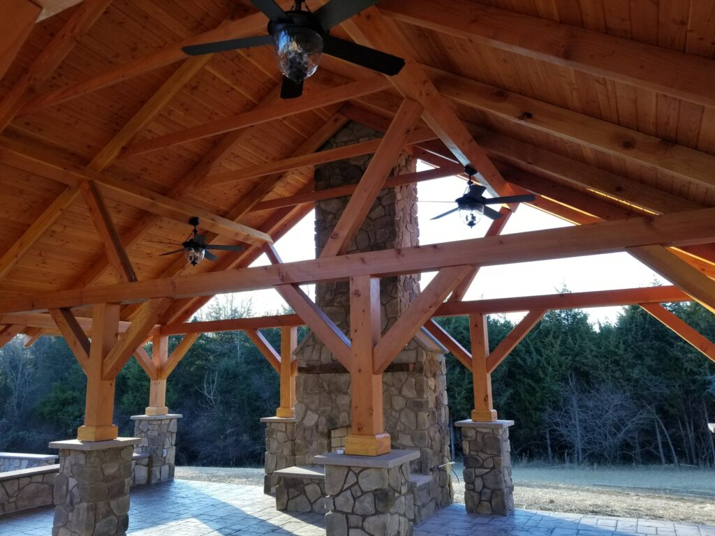 timber frame homes by Hobday Custom Homes