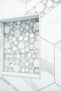 tile work by Hobday Custom Homes