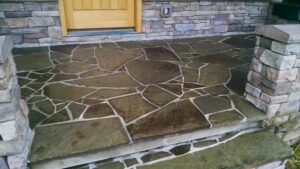 custom stone work by Hobday