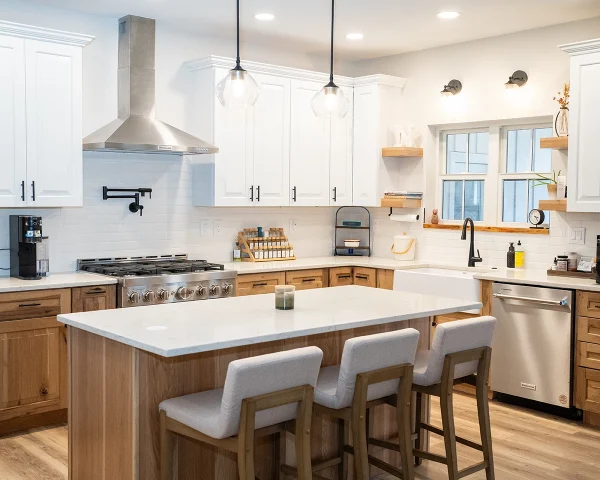 Custom kitchen by Hobday Custom Homes